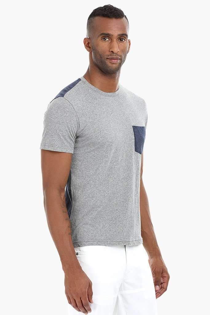 Color-Block Cotton T-Shirt