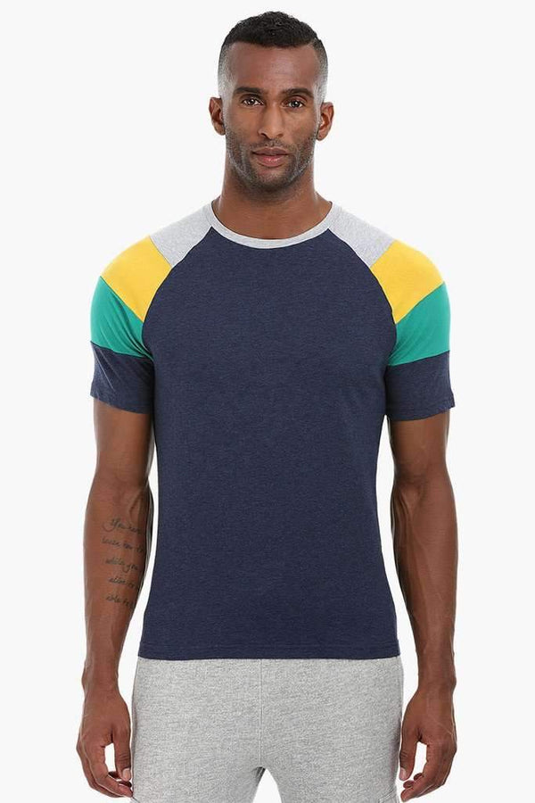 Colorblack Raglan Cotton T-Shirt