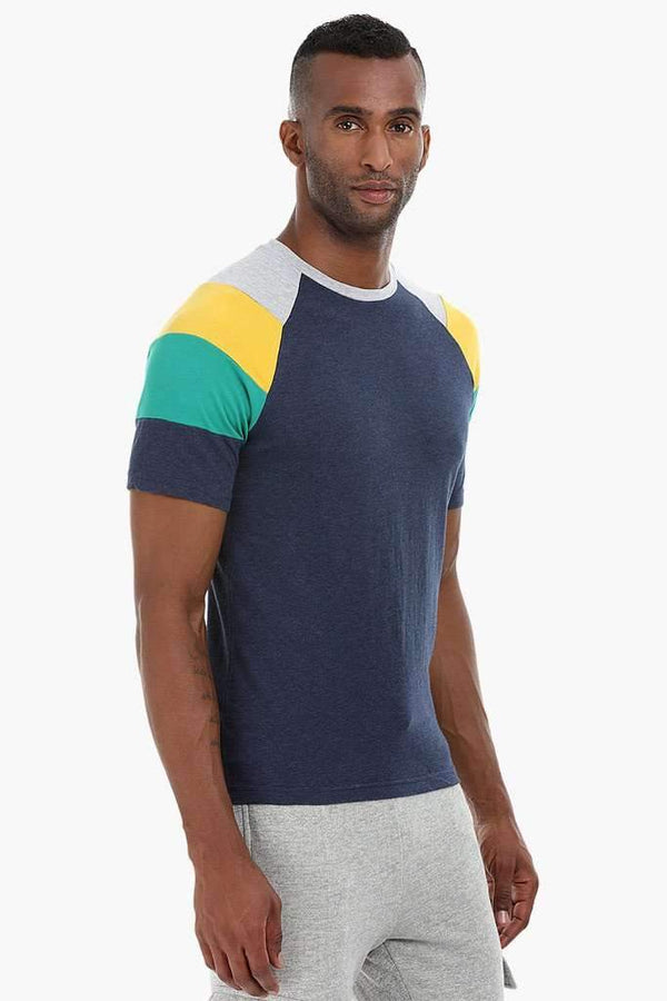 Colorblack Raglan Cotton T-Shirt