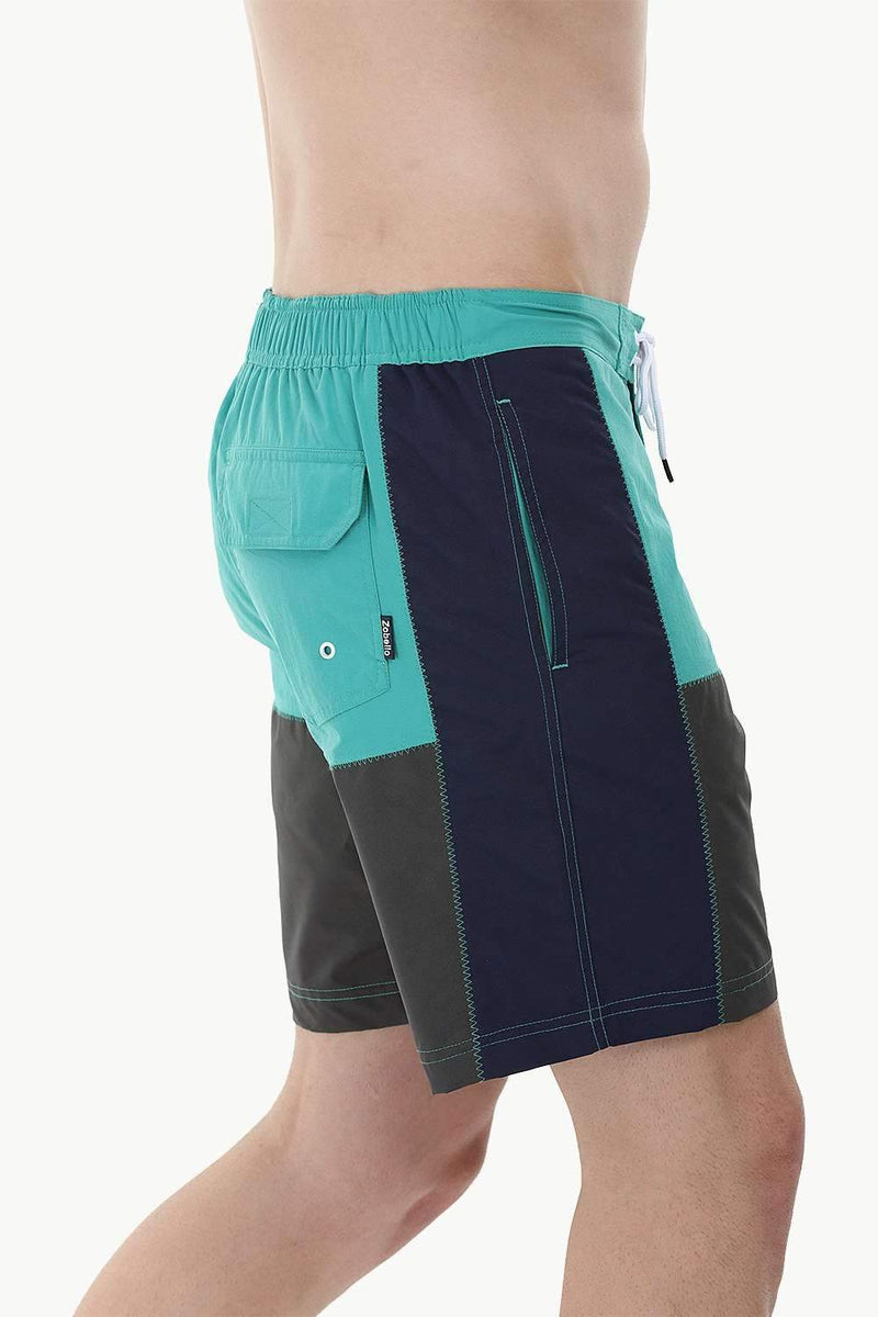 Solid Cut & Sew Swimshorts