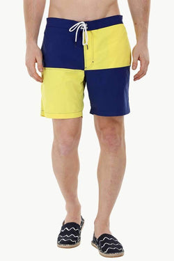 Colorblock Summer Swim Shorts
