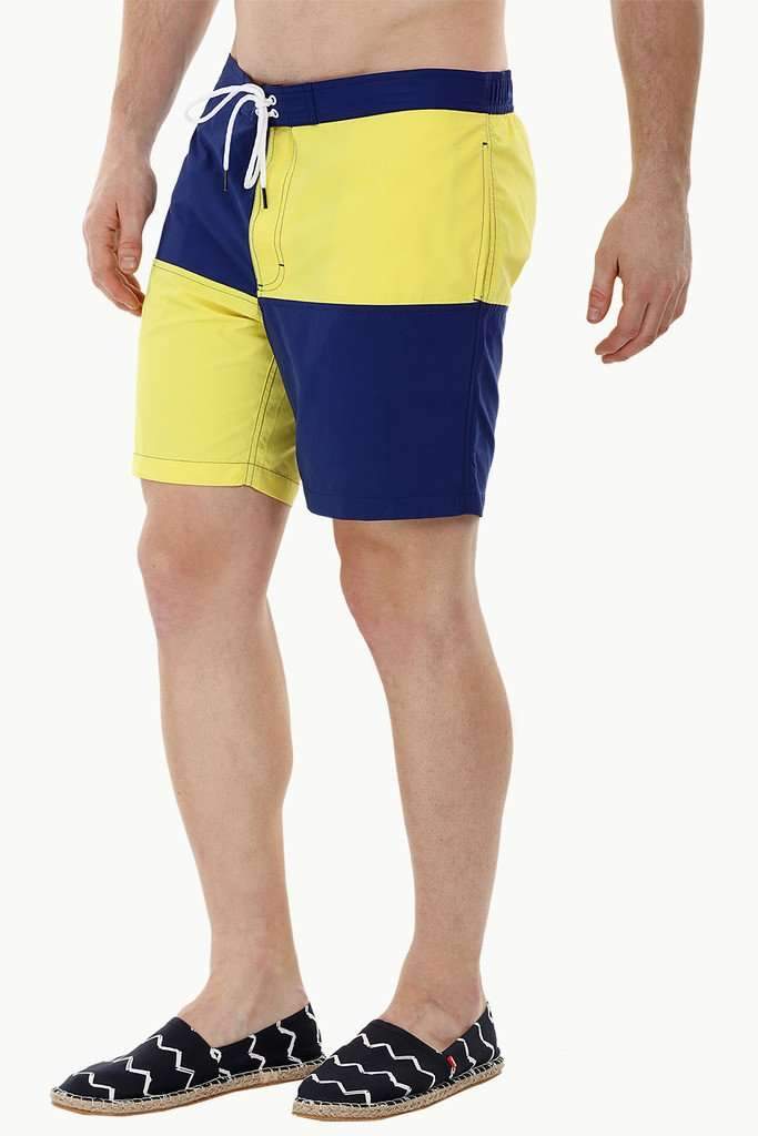 Colorblock Summer Swim Shorts