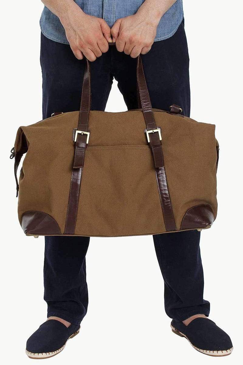 Contemporary Canvas Duffle Bag