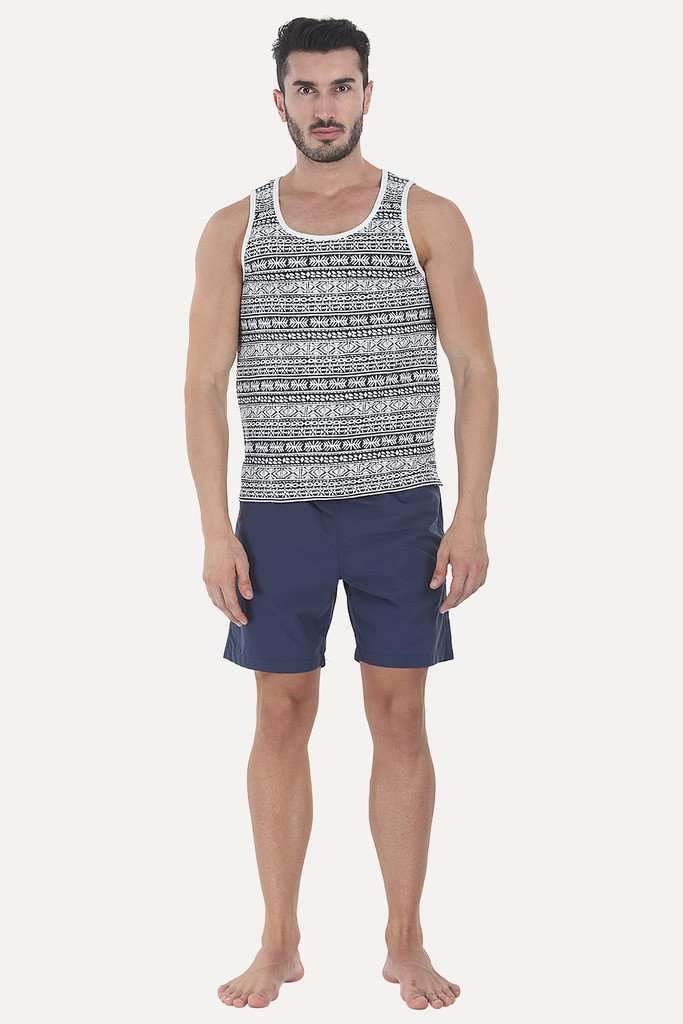 Cool Summer Printed Soft Knit Tank