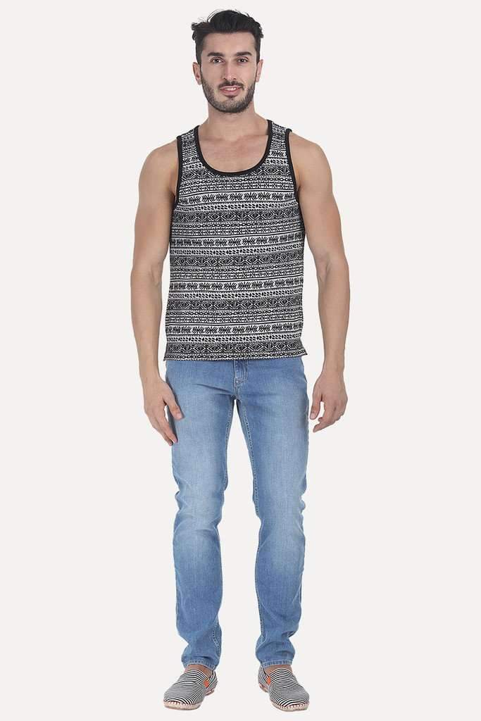 Cool Summer Printed Soft Knit Tank