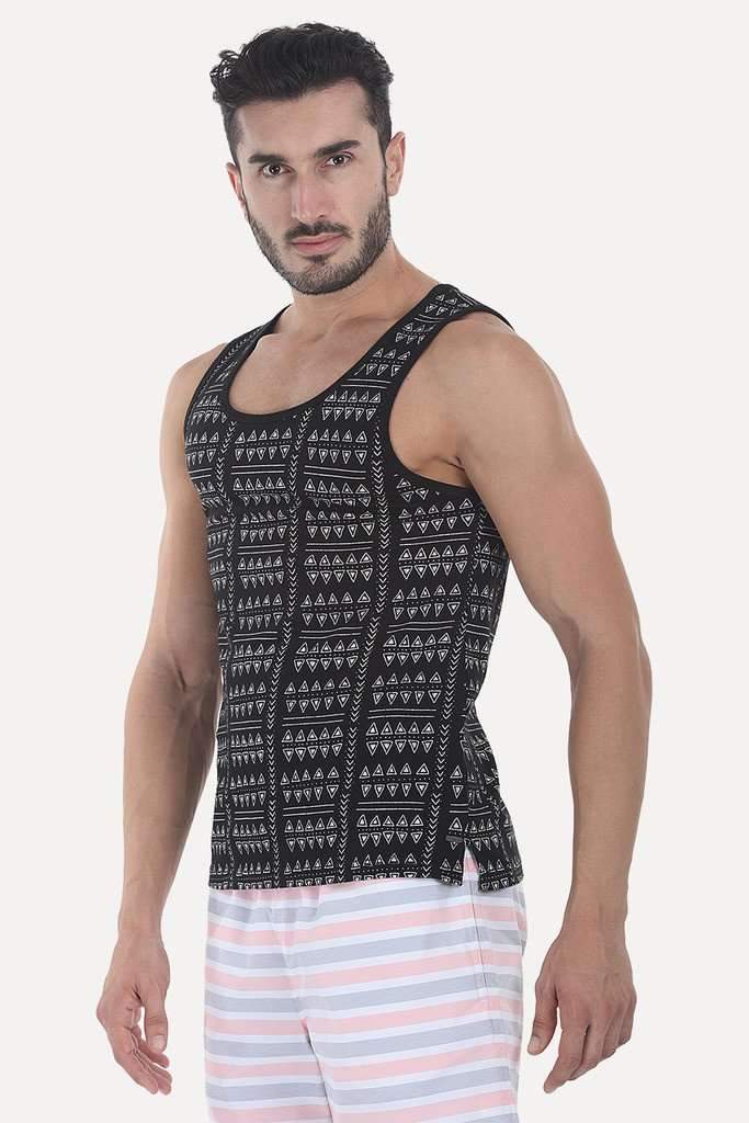 Cool Summer Printed Soft Knit Tank