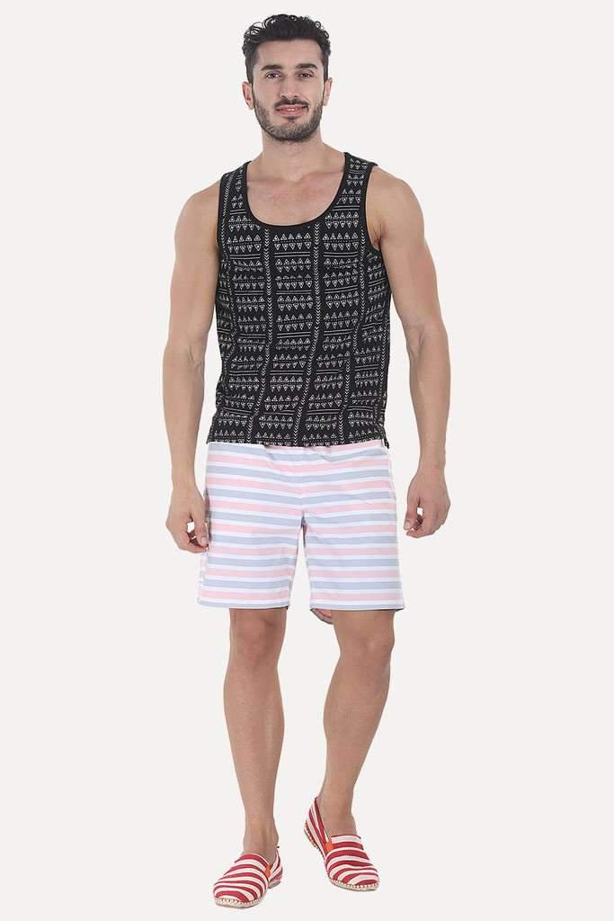 Cool Summer Printed Soft Knit Tank