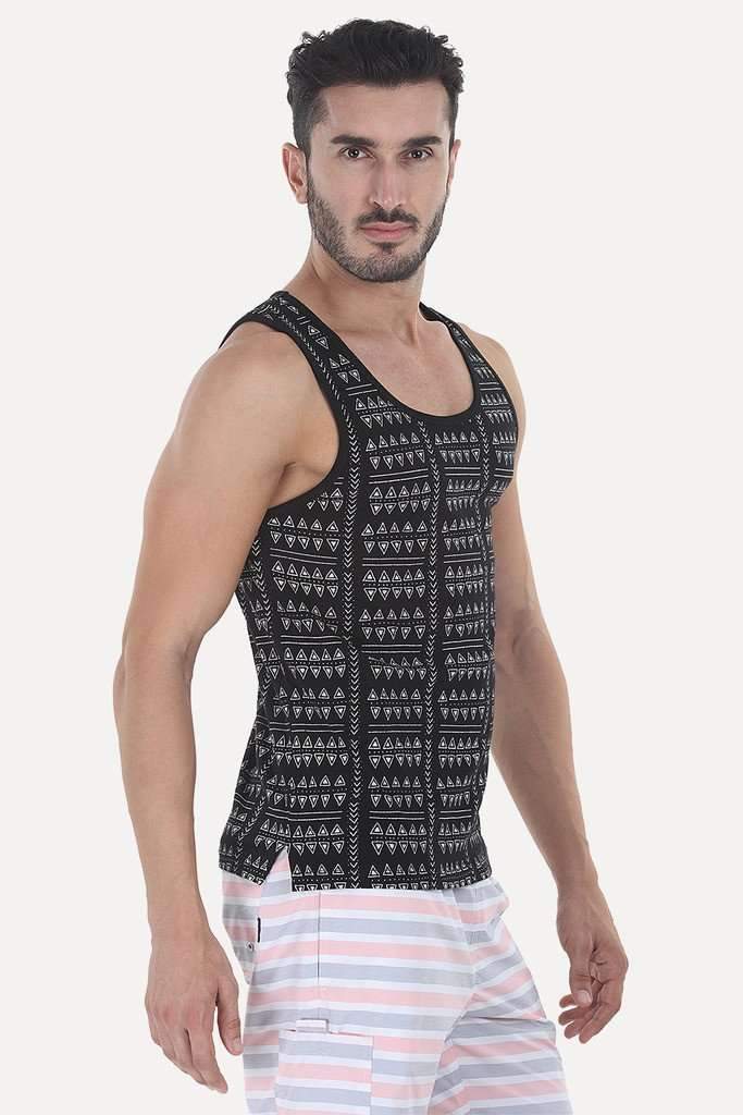 Cool Summer Printed Soft Knit Tank