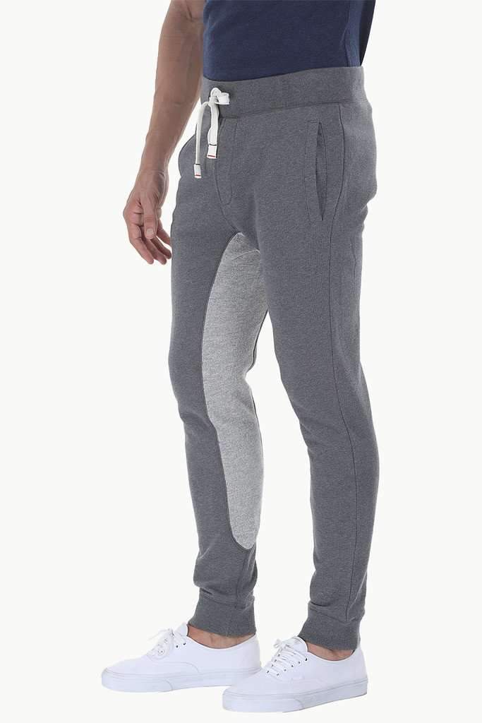 Cotton Heather Fleece Color block Pant