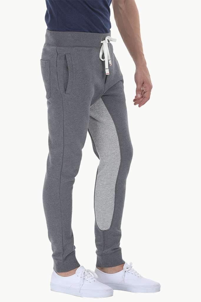Cotton Heather Fleece Color block Pant