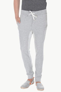 Cotton Heather Fleece Color block Pant