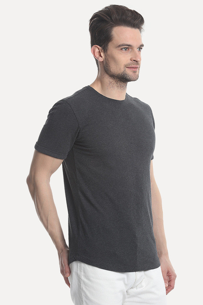 Crew Neck Pure Cotton Basic Tee