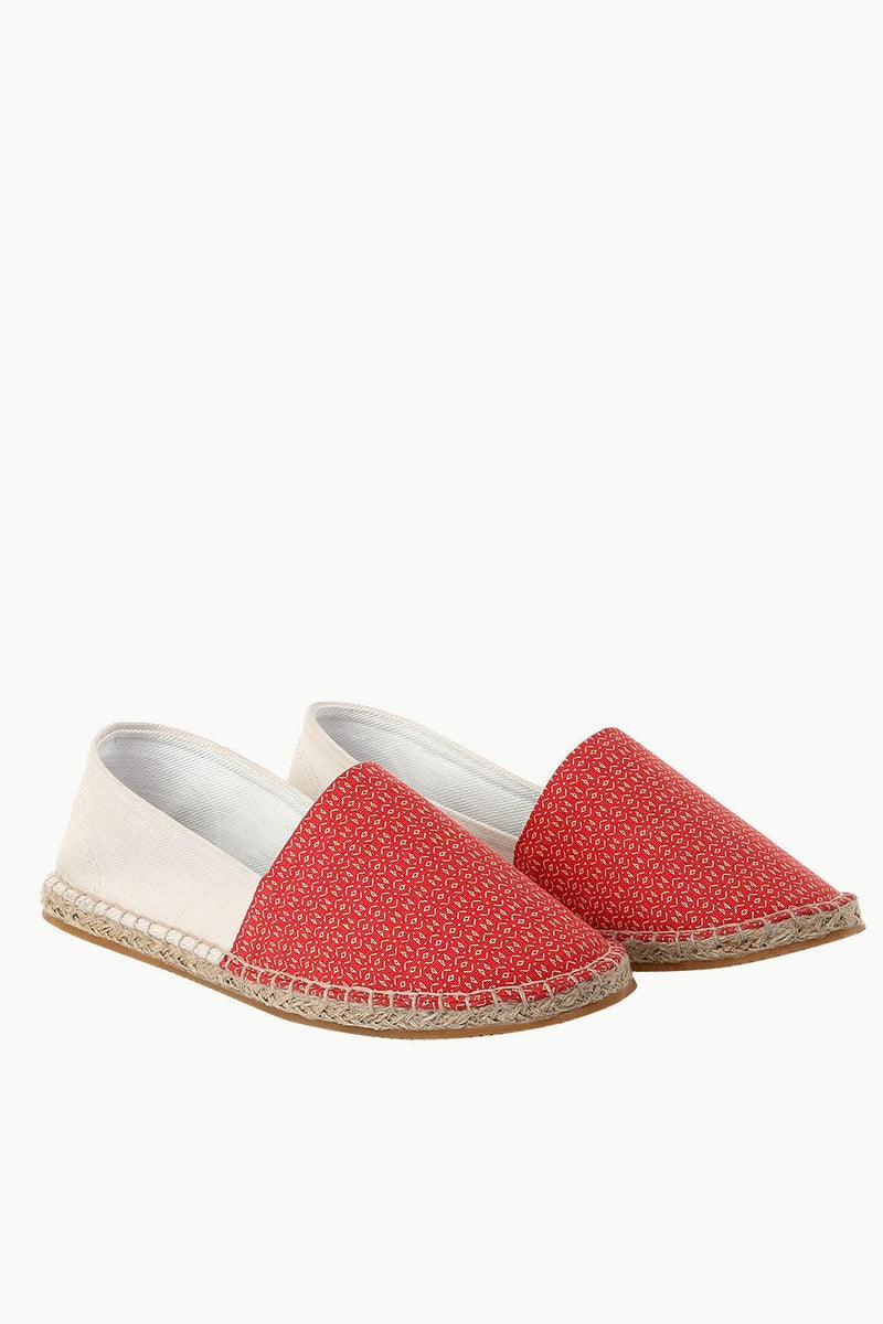 Cut N Sew Ditsy Print Espadrilles