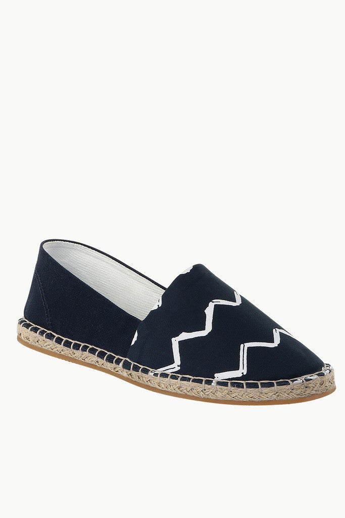 Cut N Sew Wave Print Espadrilles