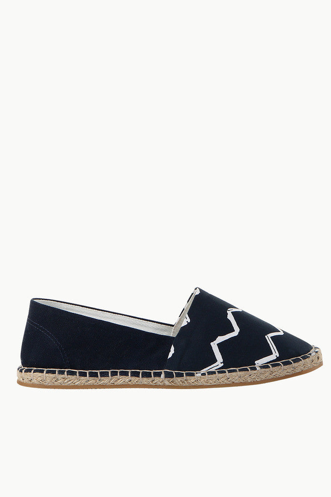 Cut N Sew Wave Print Espadrilles