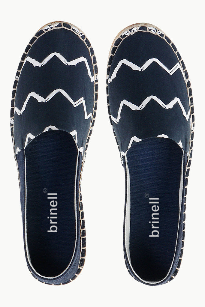 Cut N Sew Wave Print Espadrilles