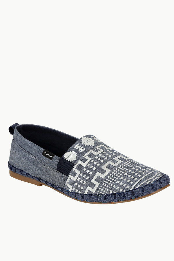 Denim Aztec Espadrilles