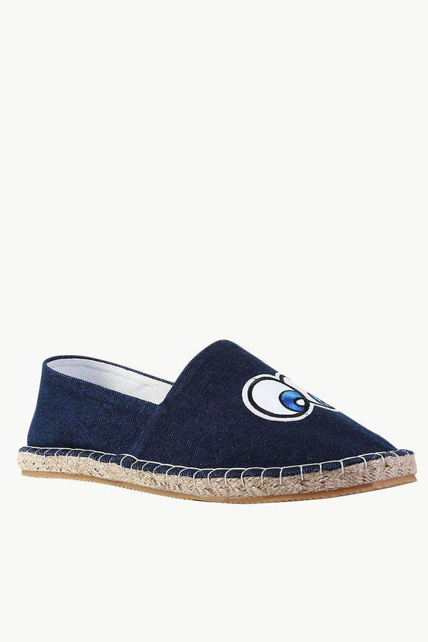 Denim Tag Espadrilles