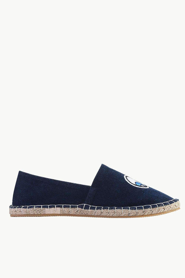 Denim Tag Espadrilles