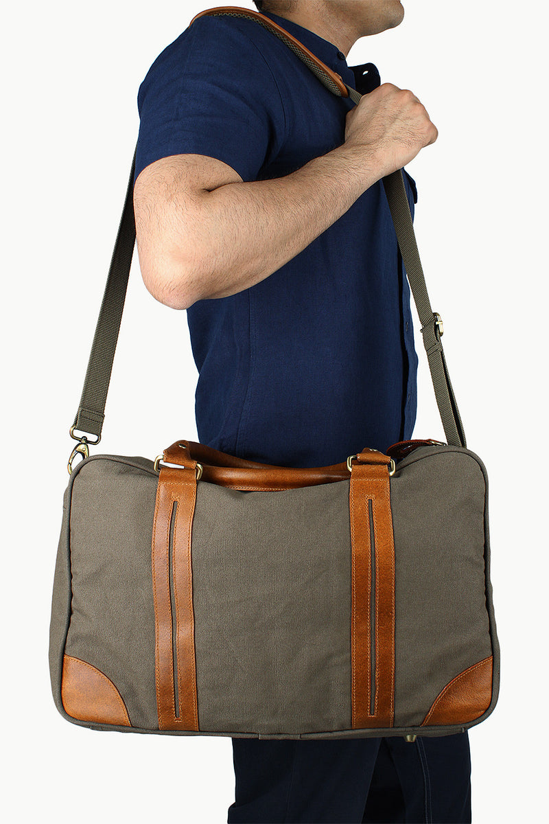 Dyed Canvas Travel Bag