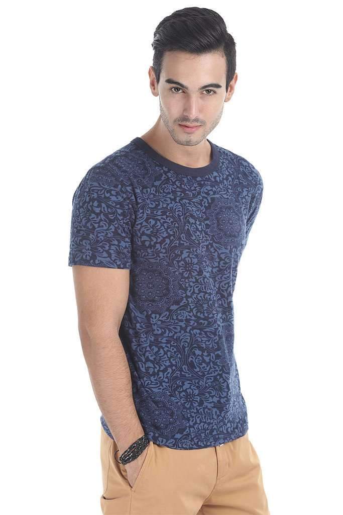 Easy Summer Printed Crew Neck Tee