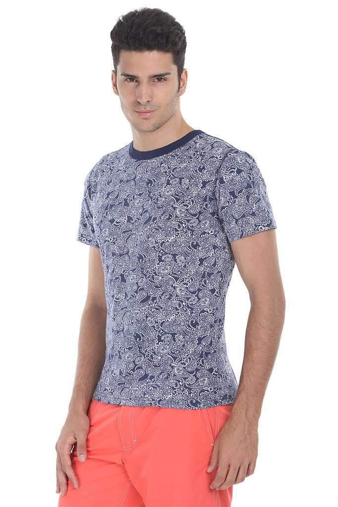 Easy Summer Printed Crew Neck Tee