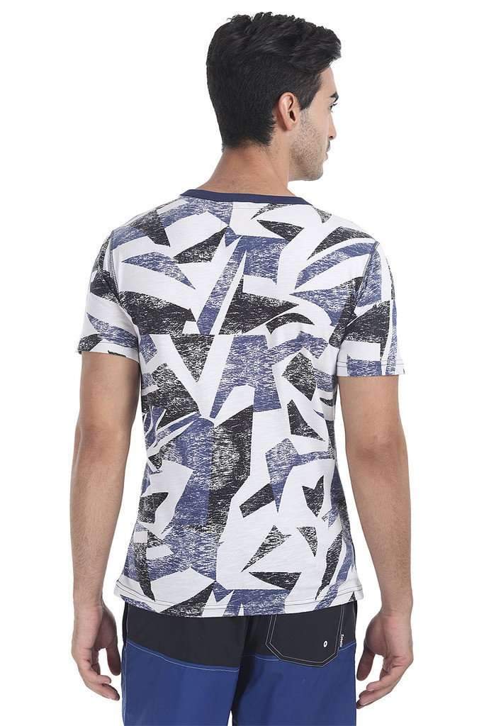 Easy Summer Printed Crew Neck Tee