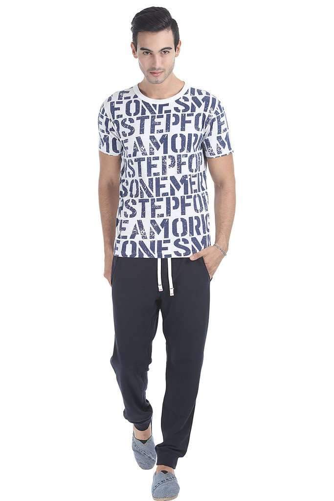 Easy Summer Printed Crew Neck Tee