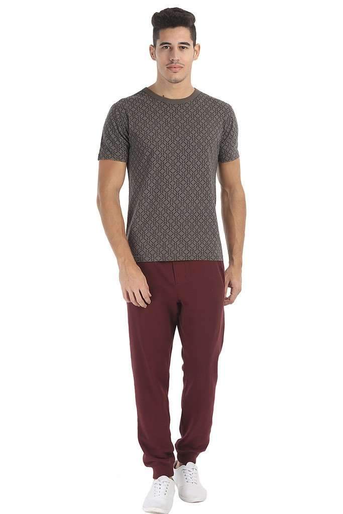 Easy Summer Printed Crew Neck Tee