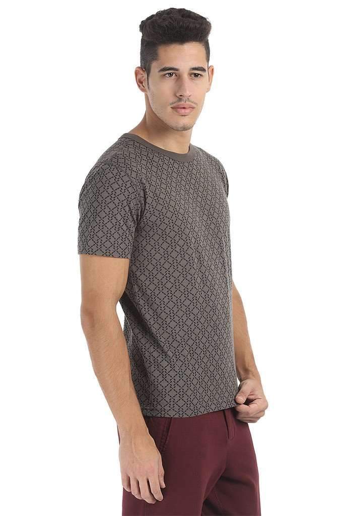 Easy Summer Printed Crew Neck Tee