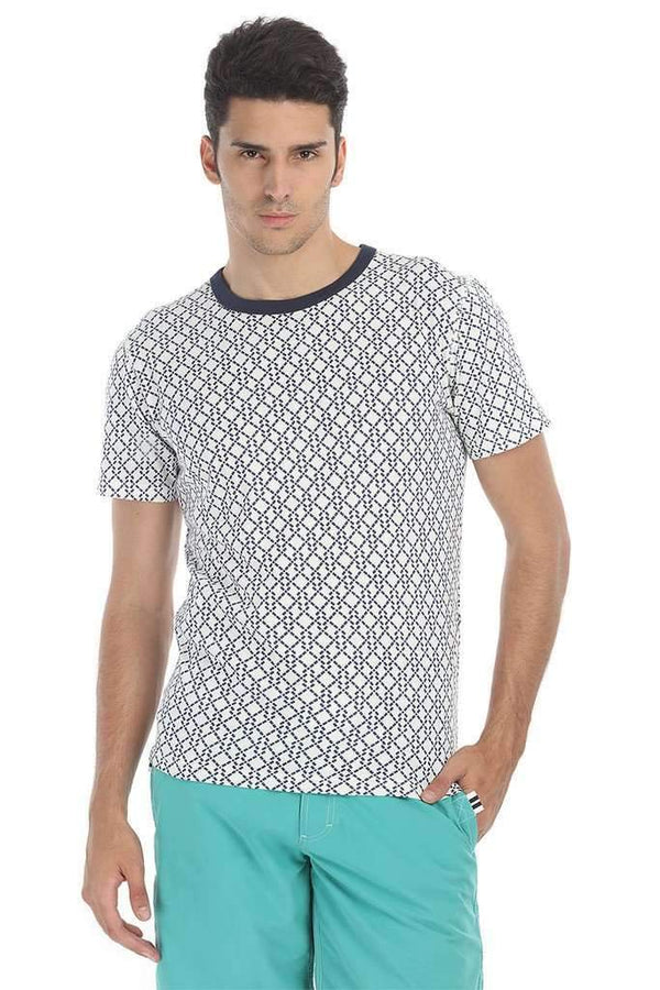 Easy Summer Printed Crew Neck Tee