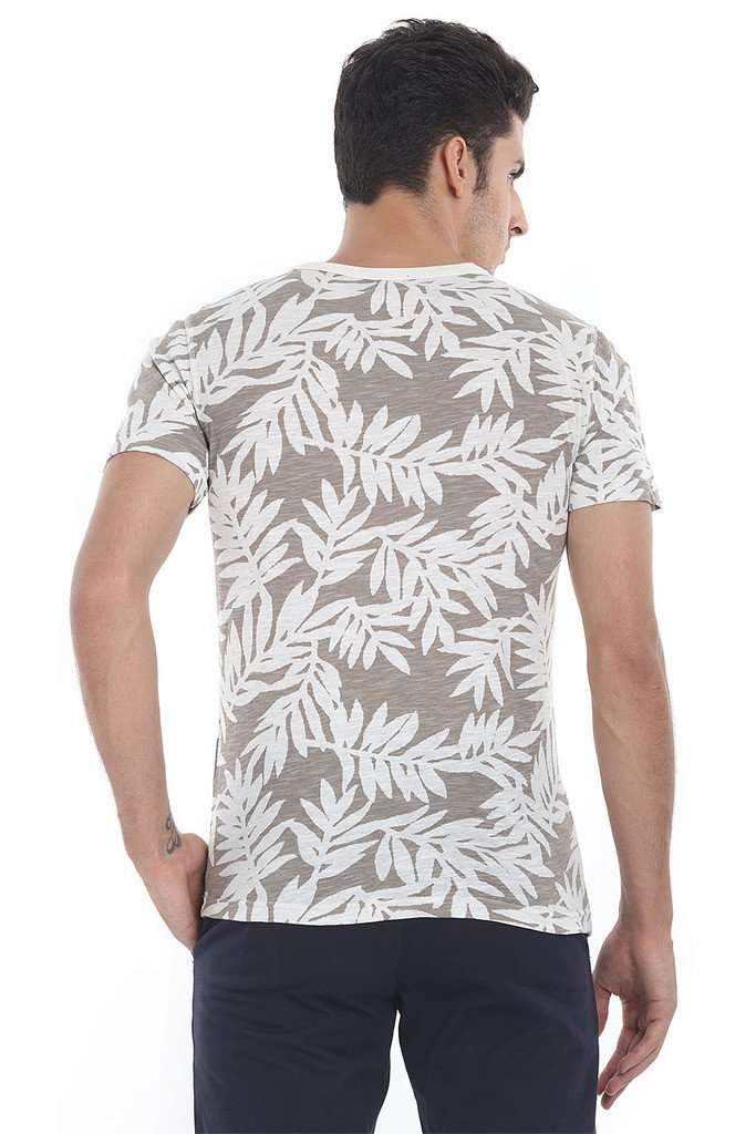 Easy Summer Printed Crew Neck Tee
