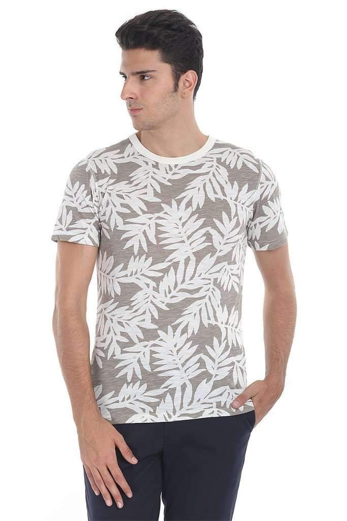 Easy Summer Printed Crew Neck Tee