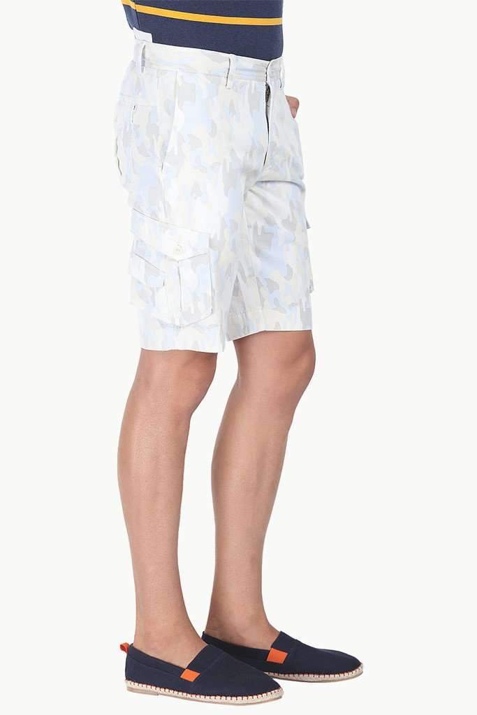 Faded Came Print Twill Jogger Pant