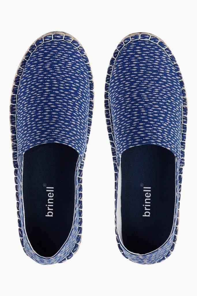 Fish Print Summer Espadrilles