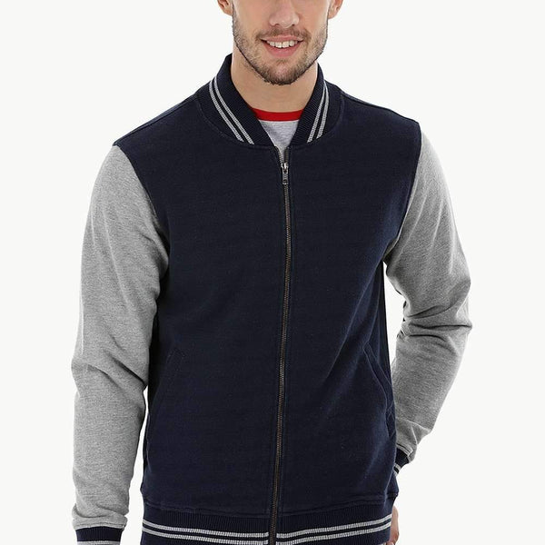 Varsity jacket zipper best sale