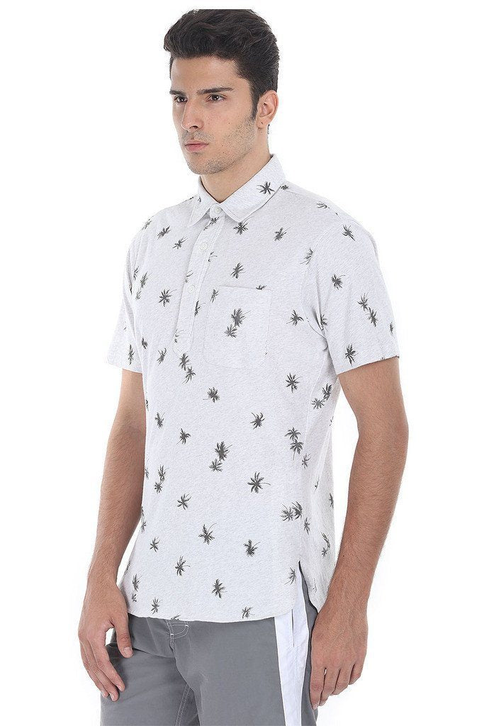 Fun Printed Soft Knit Polo