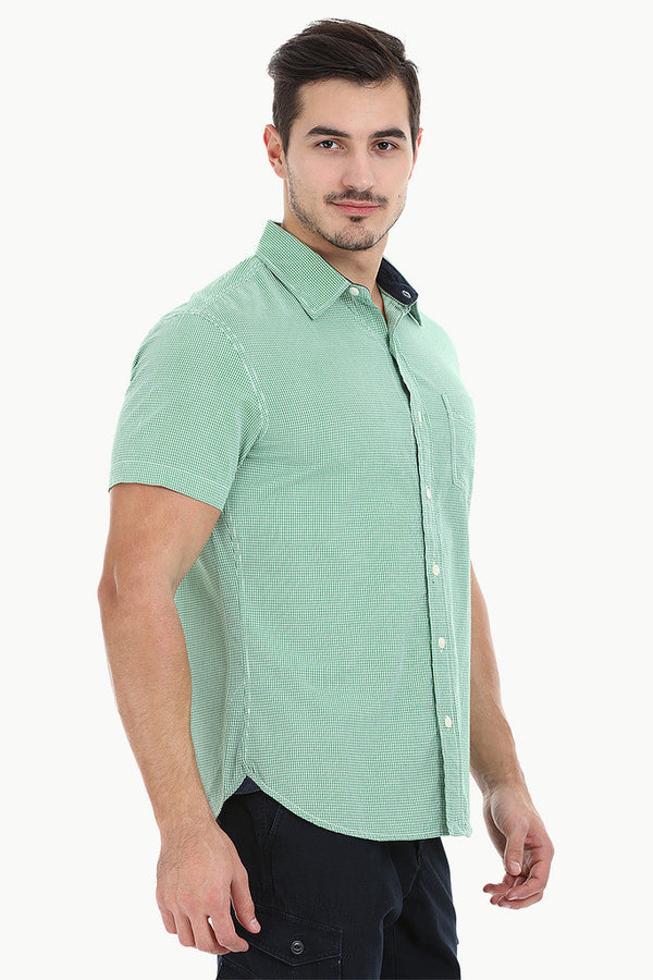 Ghingham Check Eqyptian Cotton Shirt