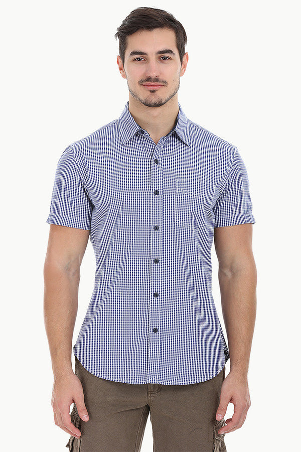 Ghingham Check Eqyptian Cotton Shirt