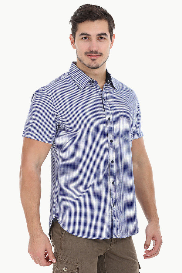 Ghingham Check Eqyptian Cotton Shirt