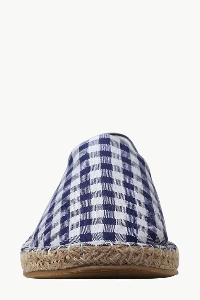 Checked Oxford Espadrilles