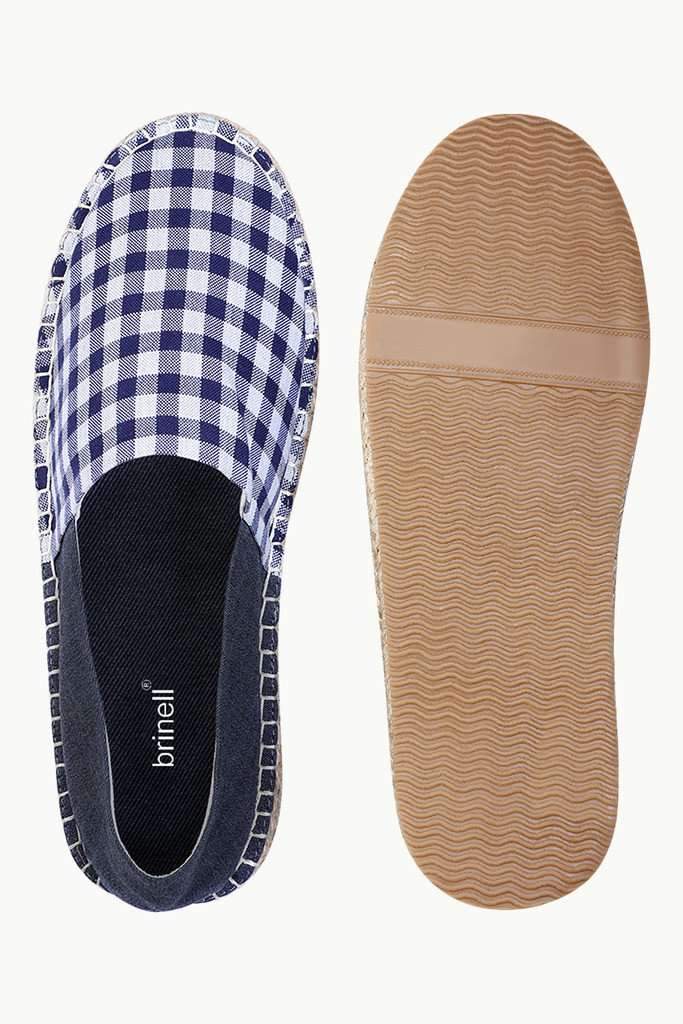 Checked Oxford Espadrilles
