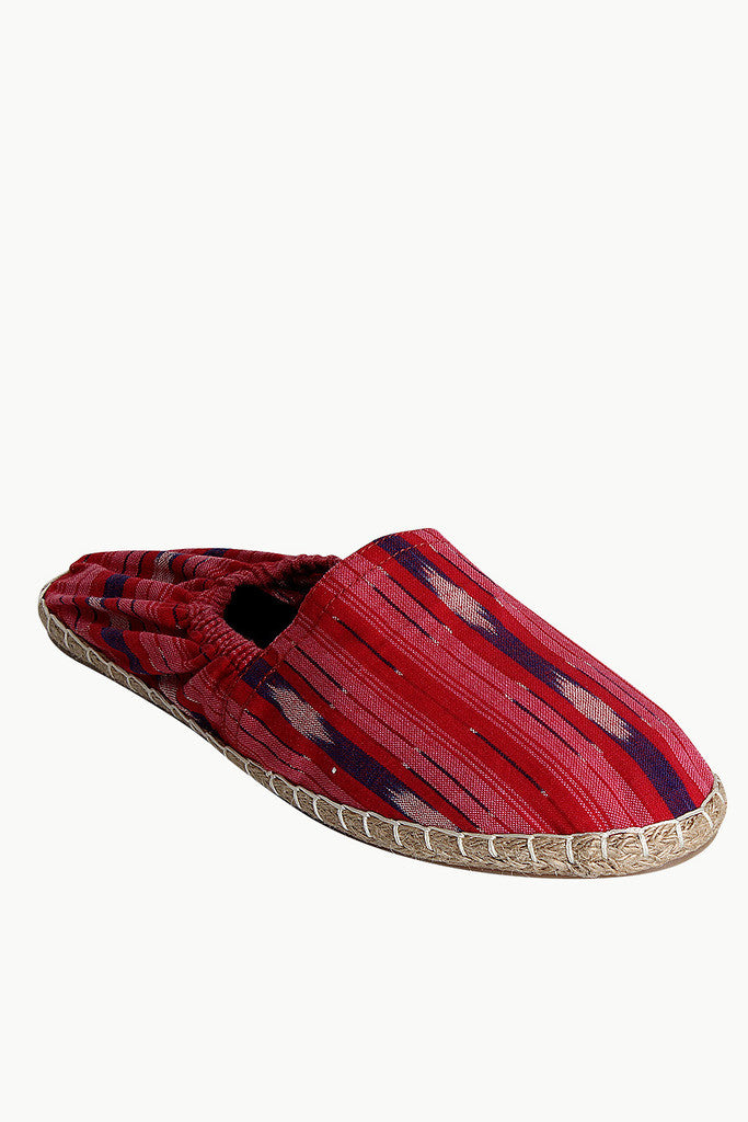 Handmade Ikat Weave Summer Espadrilles