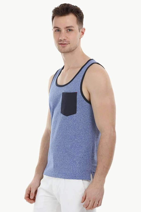 Heather Blue Summer Tank