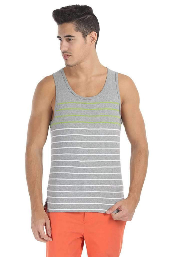 Heather Knit Bretton Tank