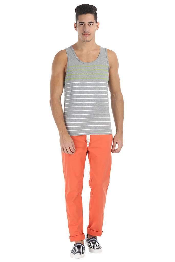 Heather Knit Bretton Tank