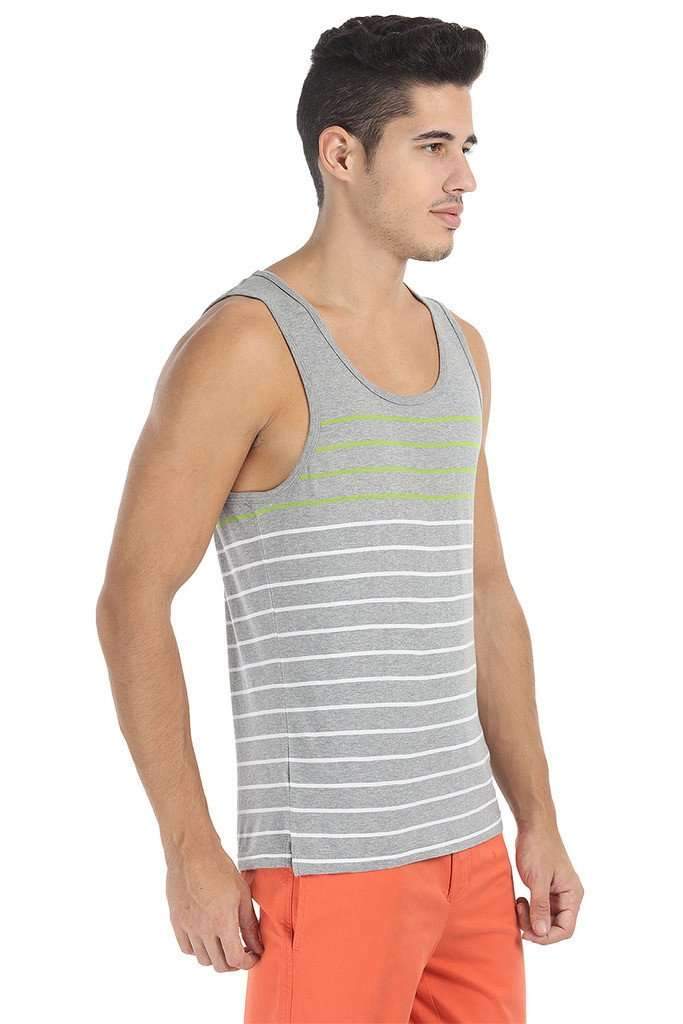 Heather Knit Bretton Tank