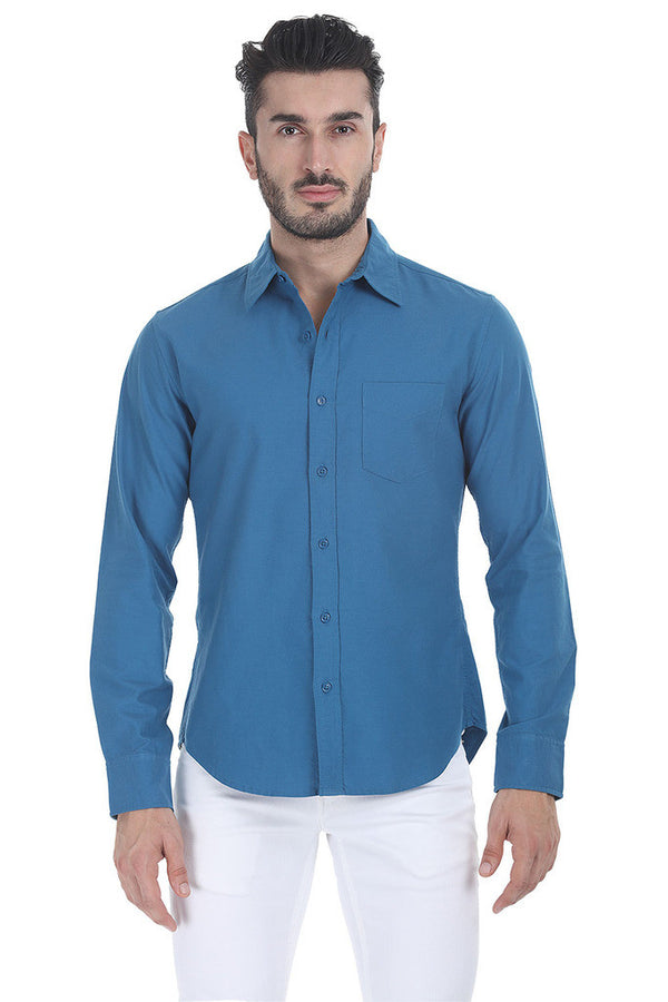 Heavy Cotton Shirt With Softner Wash