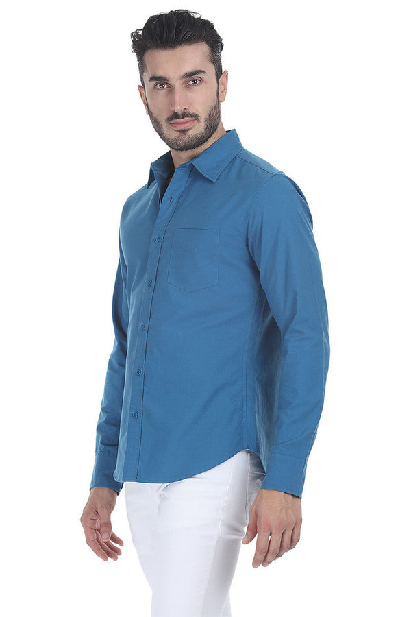 Heavy Cotton Shirt With Softner Wash