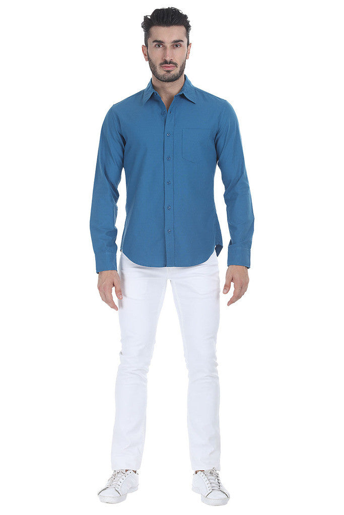 Heavy Cotton Shirt With Softner Wash